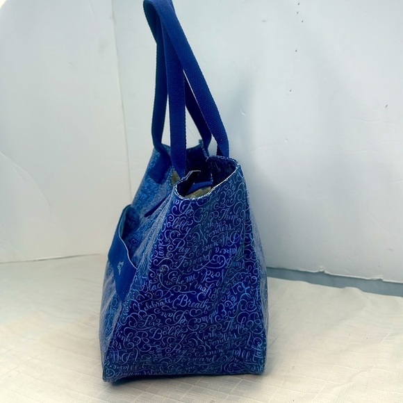 BLUE DANSKO LARGE TOTE BAG - Picture 2 of 8